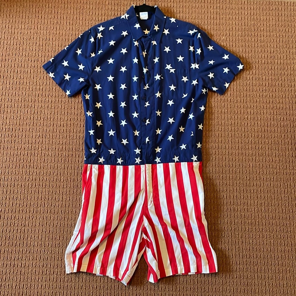 USA/America Men’s Romper/Romphim Medium